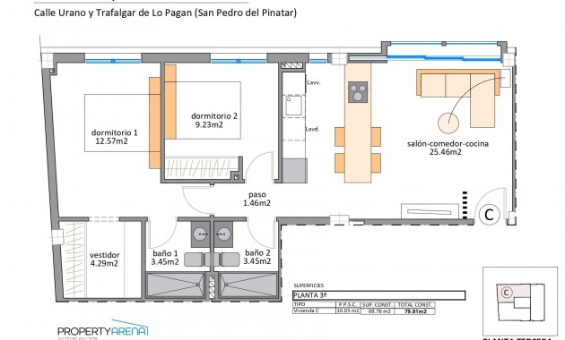 Nieuwbouw - Penthouse -
San Pedro del Pinatar