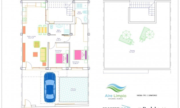 Nieuwbouw - Bungalow -
vera playa