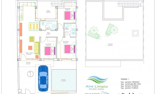 Nieuwbouw - Bungalow -
vera playa