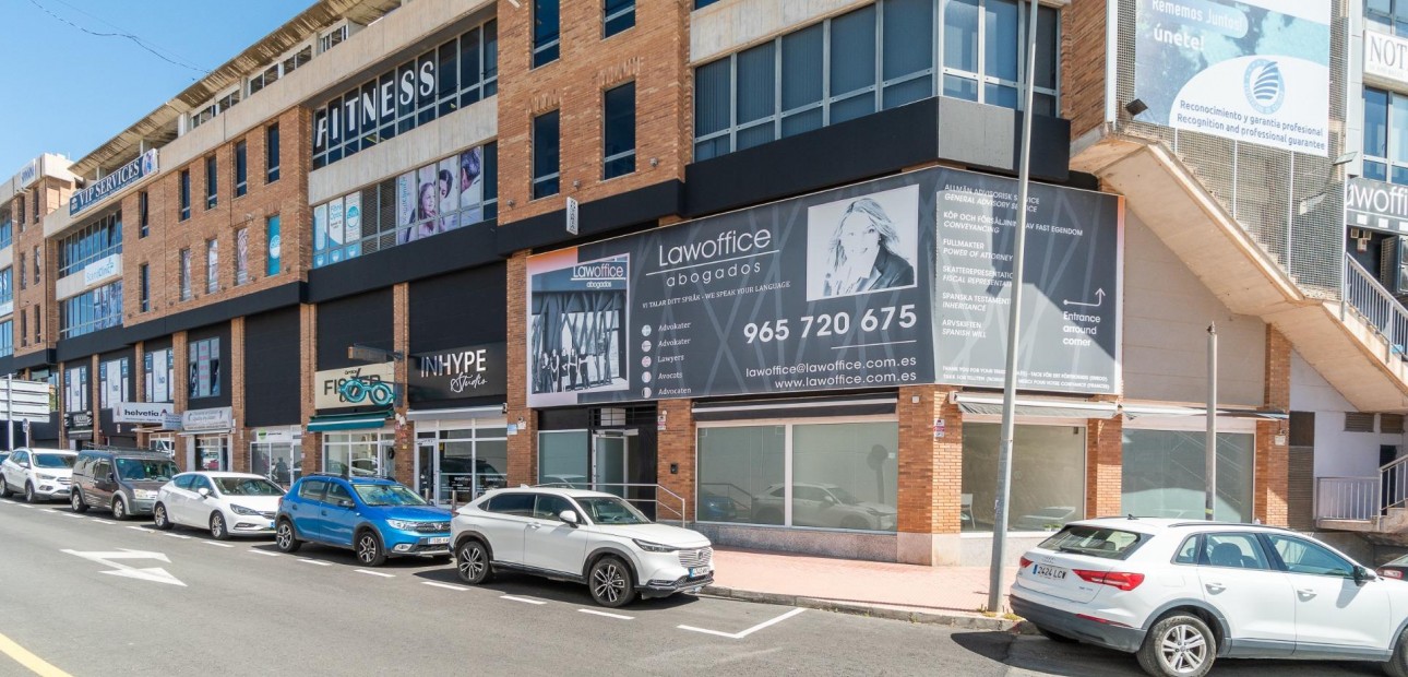 Long time Rental - Commercial Unit -
Orihuela Costa - Playa Flamenca