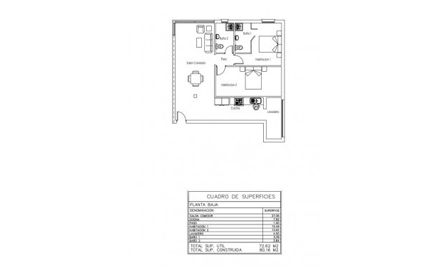 Herverkoop - Appartement / flat -
Daya Nueva - Daya Nueva - Town