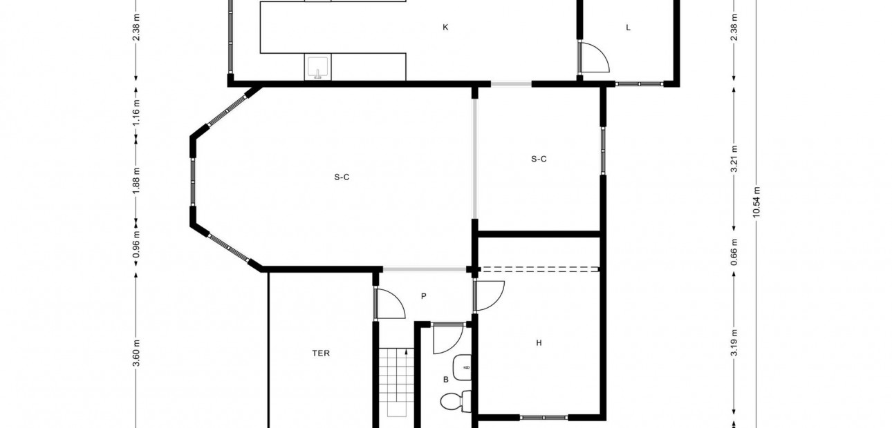 Venta - House -
Orihuela Costa - Los Almendros-La Florida