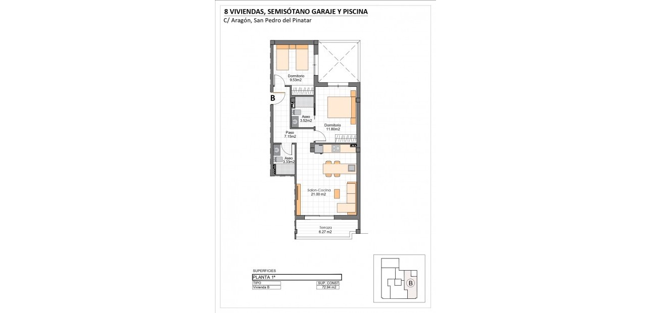 Nueva construcción  - Apartamento / piso -
Lo Pagan