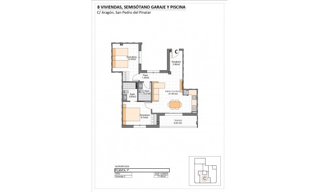 Nueva construcción  - Apartamento / piso -
Lo Pagan