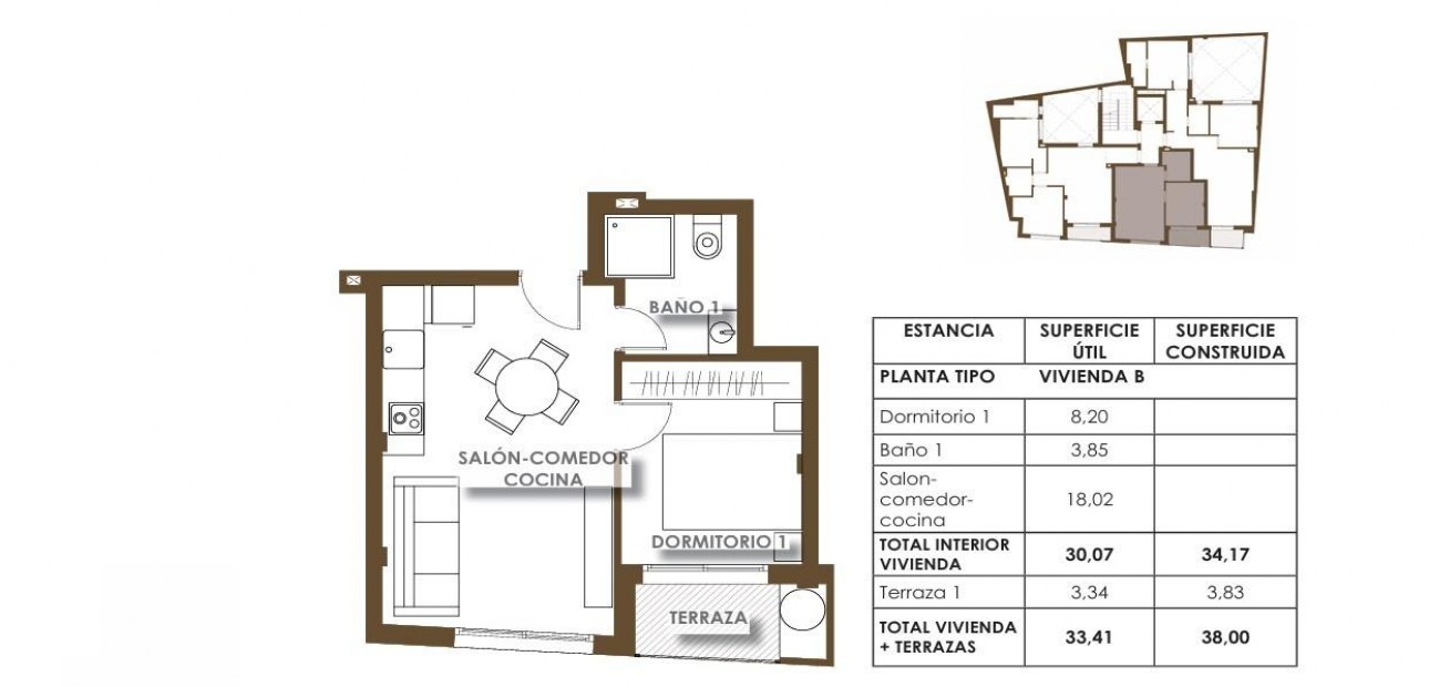 Sale - Apartment / flat -
Torrevieja - Estacion de autobuses