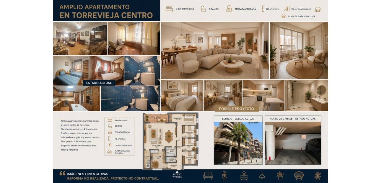 Venta - Apartamento / piso -
Torrevieja - Torrevieja - Centre