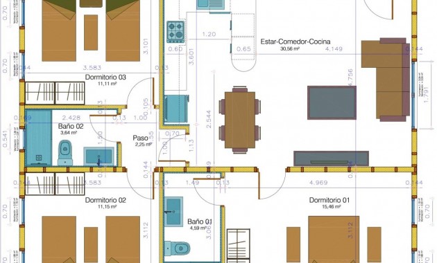 Nieuwbouw - Villa -
Ciudad Quesada