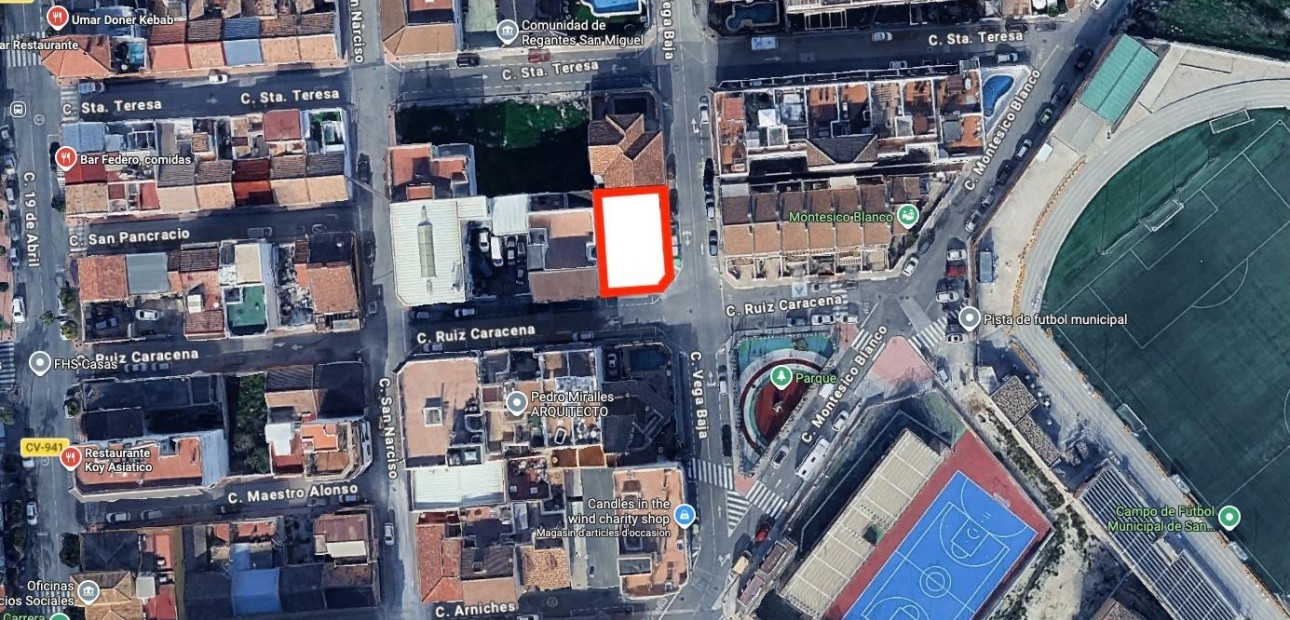 Sale - Urban building plot -
San Miguel de Salinas - CENTRO URBANO