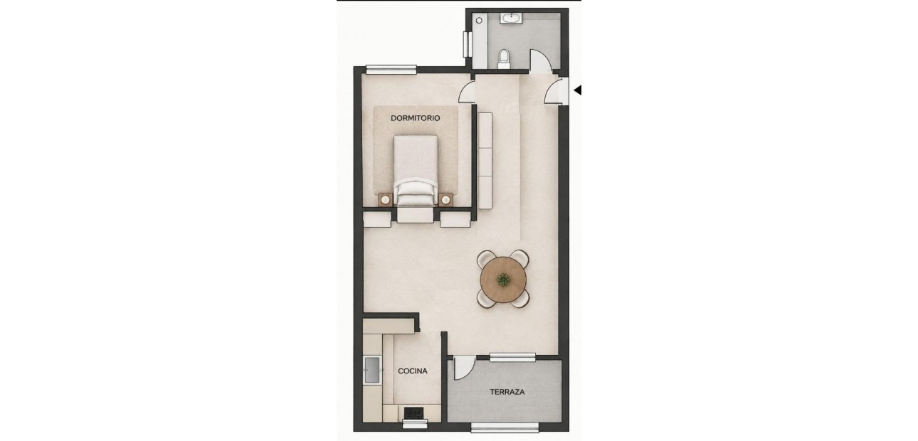 Sale - Apartment / flat -
Torrevieja - Estacion de autobuses