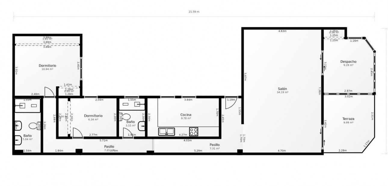 Sale - Penthouse -
Torrevieja - Centro