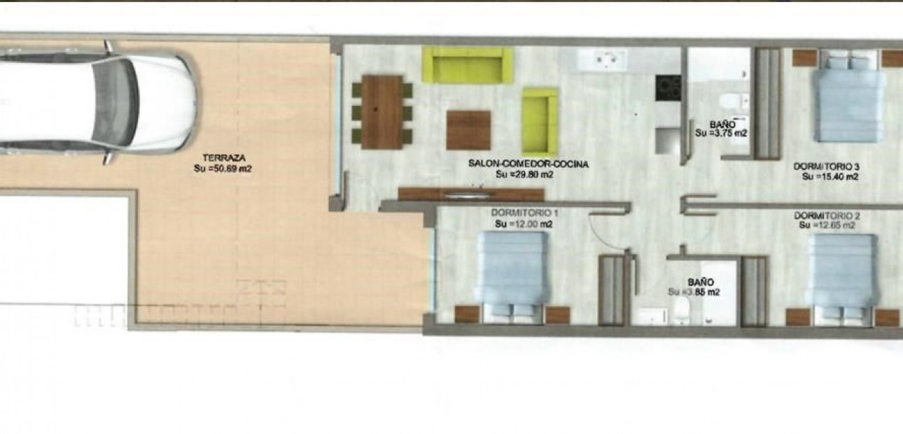 Herverkoop - Appartement / flat -
San Pedro del Pinatar