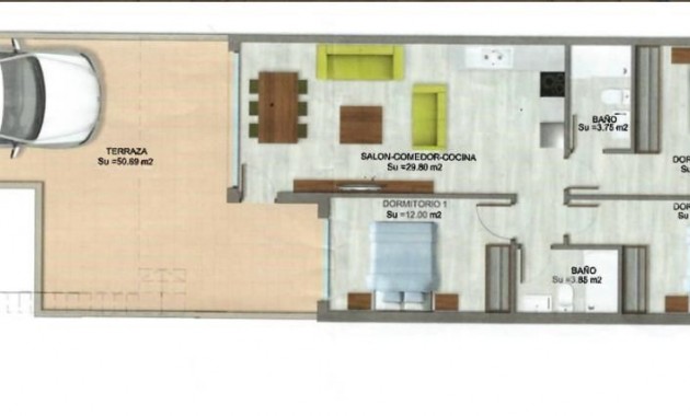 Herverkoop - Appartement / flat -
San Pedro del Pinatar