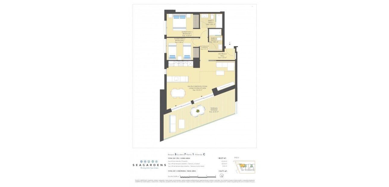 Venta - Apartamento / piso -
Campoamor