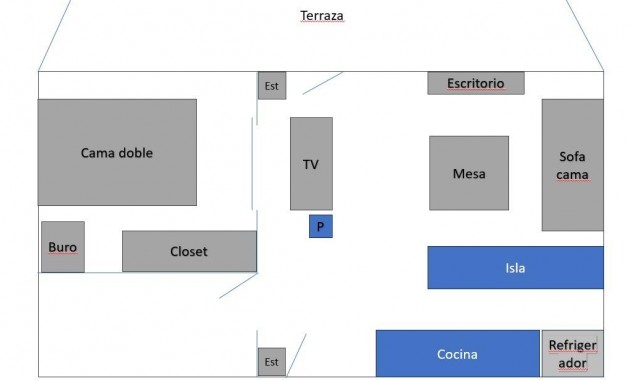 Venta - Apartamento / piso -
Denia - Km 3